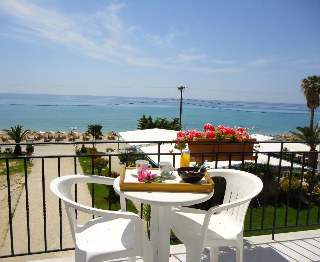 Mirto Beach Hotel & Restaurant Paralia Vrachou Eksteriør billede