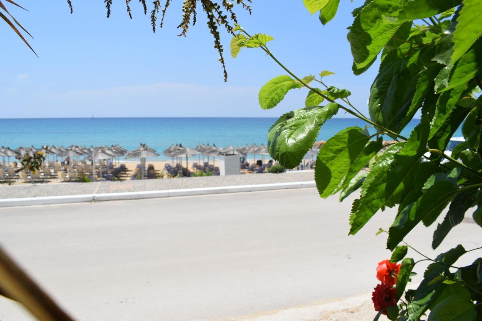 Mirto Beach Hotel & Restaurant Paralia Vrachou Eksteriør billede
