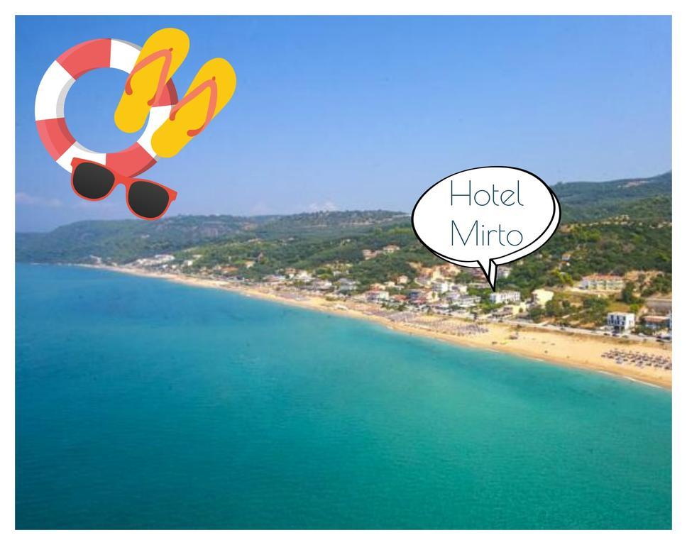 Mirto Beach Hotel & Restaurant Paralia Vrachou Eksteriør billede