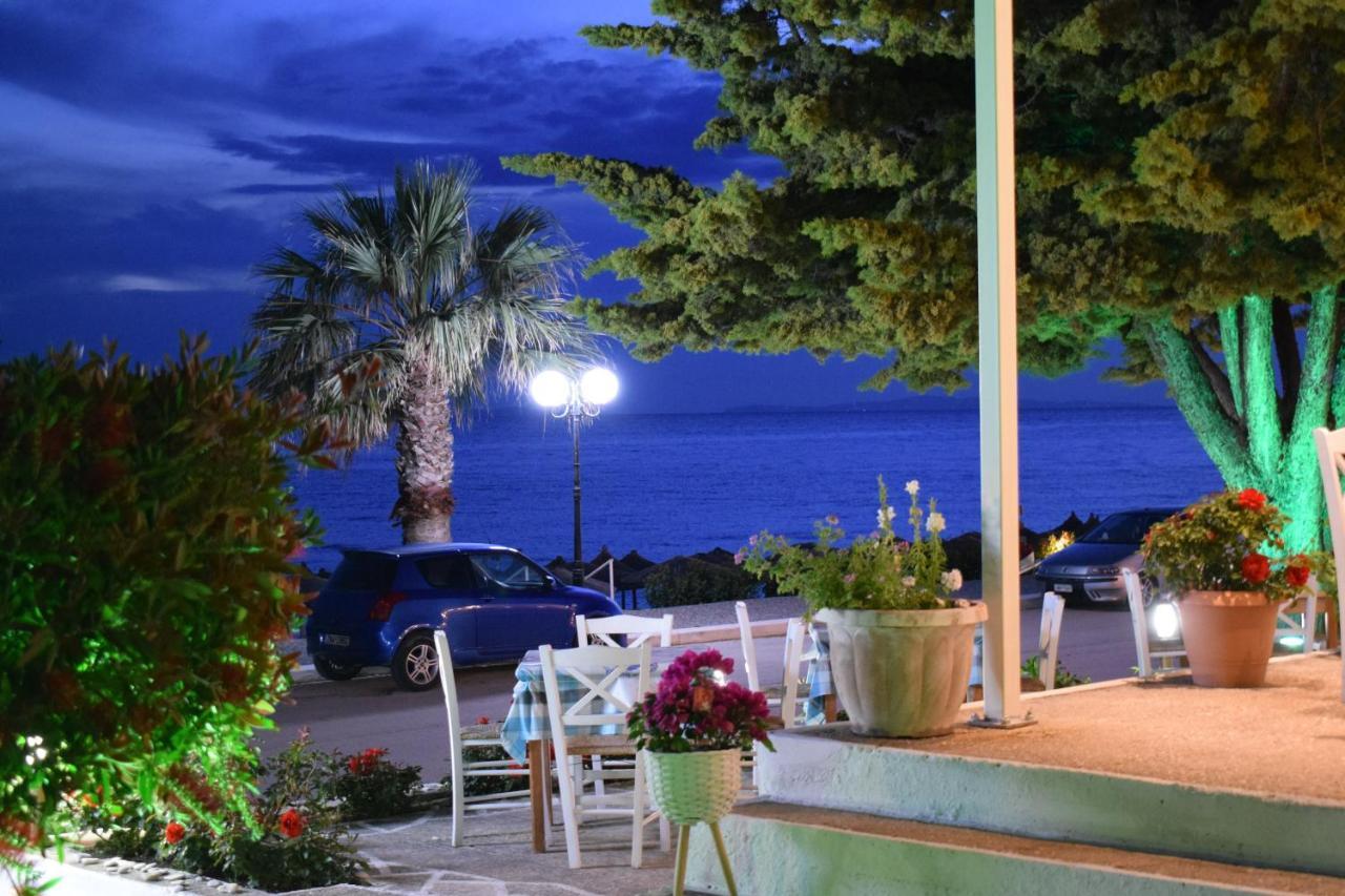 Mirto Beach Hotel & Restaurant Paralia Vrachou Eksteriør billede